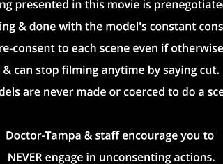 Dr. Canada gonna probe your mouth deep with her tasty tools!