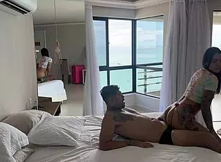 waking up to this plump ass ride 😍 juicy ebony action