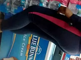 hidden candid retro leggings ass blue films video
