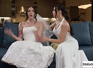 busty babe and milf girlfriend scissor lick pussies to orgasm