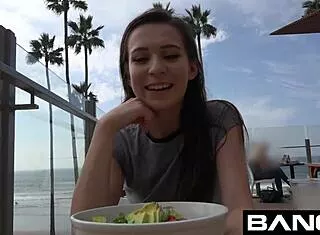 ariel grace petite teen public bathroom skinny fuck pov