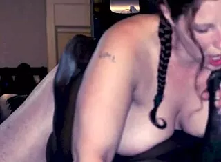 pigtail redhead farm wife rides dominant bbc pov