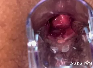 Anal Vision Speculum Reveals Mature BBW's Gaping Tight Hole