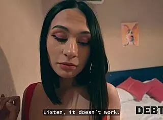 russian whore punished hard anal pussy debt smoking