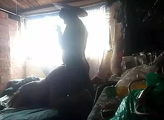 Nurse slut sucks cock and loosens her ass!