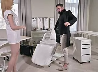 Naughty Nurse Polly Yangs Fucks Hung Patient Ass Pussy Mouth Heels