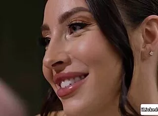 busty babe and milf girlfriend scissor lick pussies to orgasm