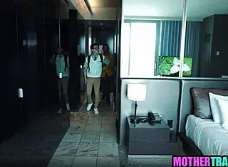 stepmoms swap sons in wild foursome fuck frenzy on special day