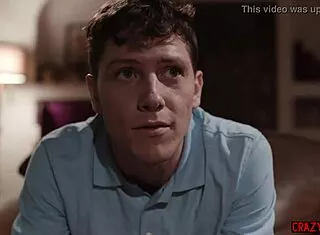 milf widow neighbor tricked into teen cock deepthroat pounding