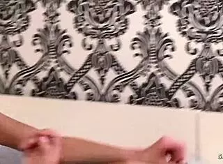 Skinny Teen's Saggy Big Naturals Bouncing on Monster Cock to Cum