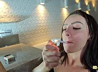 FUMANDO E FUDENDO with Gih Spanic, full vid on Red!