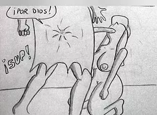 venezuelan big ass takes on batman in hardcore comic fuck