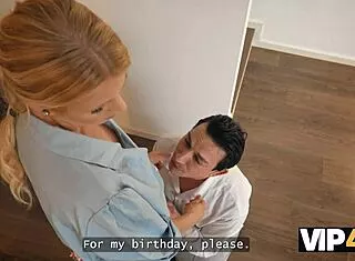 Vip4k Beautiful Blonde Milf Claims Virginity In Hot Kitchen Fuck