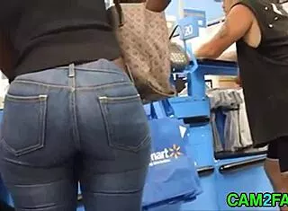 BBW Ass Hidden Cam Thrills Me Deeply