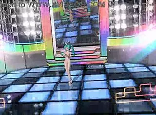 hatsune miku vocaloid nude mod reveals big tits ass in bunny costume
