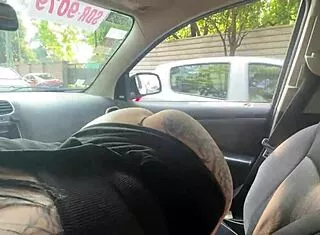 look at mamiimaldii sucking cock in the car windows down so everyone sees her big fat ass