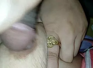 Stepsister delivers closeup blowjob swallowing hot cum load