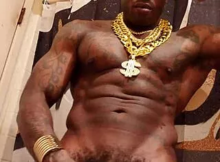 hallelujah johnson worships this monster bbc till it weeps cum