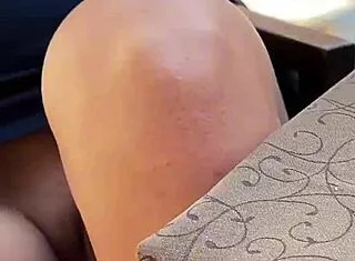 damn 18yo skinny teen rides cock rough in public pov flashing tits