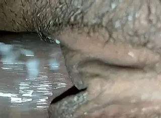 Stepsister delivers closeup blowjob swallowing hot cum load