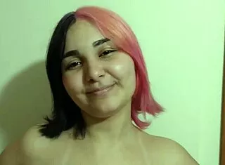 Pregnant nympho teen fan of belle belinha shares