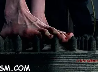 Rough Femdom Spanking Ball Licking Sadomasochism Game Unfolds