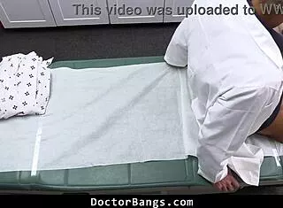 Shy Nurse Madi Collins Bred Hard by Horny Doctor!