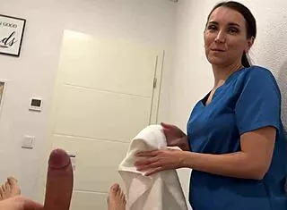 a private massage turns into oiled deepthroat cumslut action