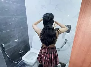 Indian Desi College Girl's Juicy Pussy Lips Ride Muscular Boyfriend's Monster Cock in HD Homemade