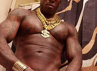 hallelujah johnson worships this monster bbc till it weeps cum