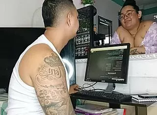 Deal With Stepmom Helps Hard Cock Fill Big Tits With Creampie Full Story