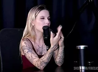 brunna sweet fire cast sheer red boots compilation