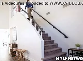 audrey spies on will then visits confessing intentions for his monster cock