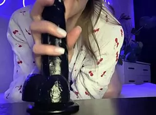 cutie housewife says yes daddy i crave sucking that huge monster cock sloppy pov