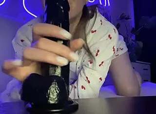 cutie housewife says yes daddy i crave sucking that huge monster cock sloppy pov