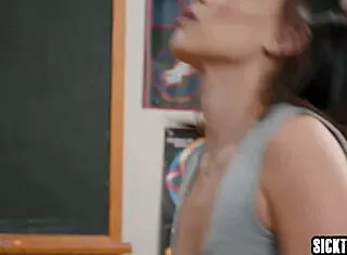New Teacher Kimmy Kimm's Rules Make Classroom Face Fucking Workout Thrill