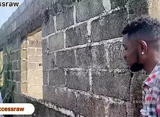 she begged me not to expose her ebony tits so i got clit lick compensation