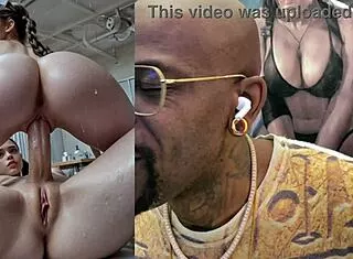 sweaty petite blonde teen kisses trans cock cowgirl anal pussy fuck!! 🏥🍆