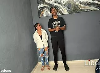ever wonder how this petite latina takes her first monster black cock?