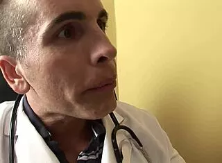 Skinny Blonde Bitch Cured And Screwed By Hung Doctor!