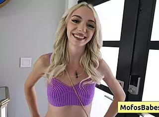 cecella taylor petite blonde teen gets shaved pussy finger fucked hard by jmac