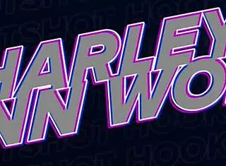 harley ann wolf's curly tart smashed by badass in rough riding game