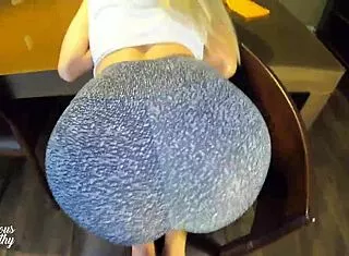 babe check my leggings cameltoe im ready for full gym fuck