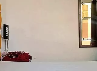 Stepdad catches me trying clothes, ends with cock in pussy?