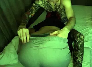 Petite Masseuse Slut Dirty Talks While Sucking Client's Monster Cock