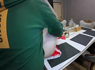 Thai Babysitter Creampie Roleplay: Girl Next Door Bent Over in Uniform