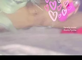 blonde asian beauty, wanna see that wet pussy squirt all over in homemade clip?
