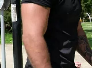 Frisky Rebecca Volpetti's shaved pussy and ass take stranger's balls-deep anal pounding