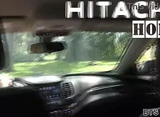 Nonnude BTS Rina Arem Masturbates Hitachi Car Wait