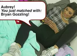 tiny goth holly hendrix teases huge cock into tight ass